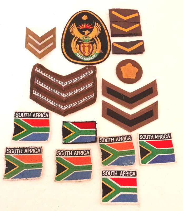 Various SANDF Rank Insignia