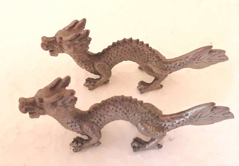 Royal Selangor Oriental Dragons Pewter Chopstick Rests