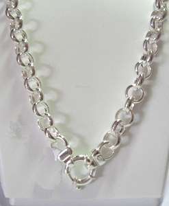 *BEAUTIFULL* NEW STERLING SILVER BELCHER CHAIN - 55 CM