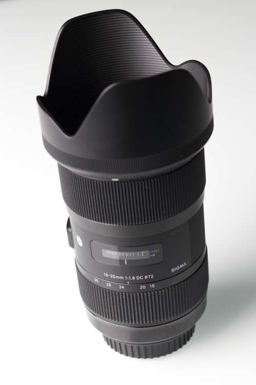 Sigma 18-35mm F1.8 DC HSM Art lens (Canon Mount)