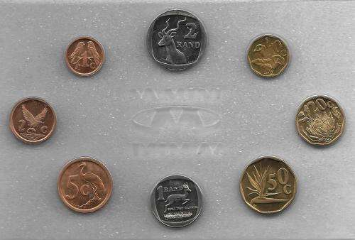 1991 SA uncirculated coin set