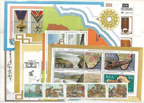 RSA bulk - 1988 - 1992 complete unmounted mint + all miniature sheets