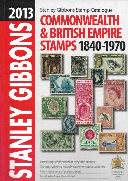 Stanley Gibbons Commonwealth and British Empire catalogue 2013 (like new)