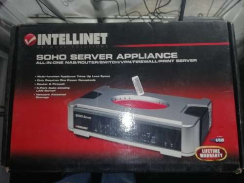 SOHO Server Appliance - NAS/ROUTER/SWITCH/VPN/FIREWALL/PRINT SERVER