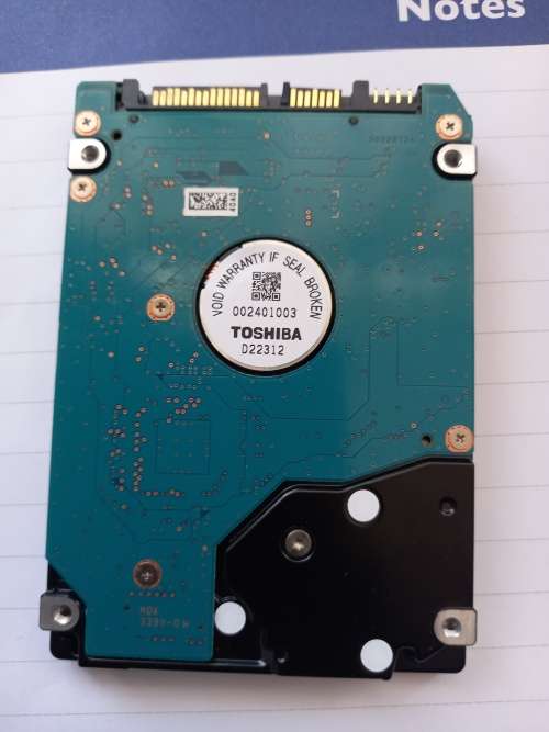 Toshiba Laptop 250Gb SATA Hard Drive