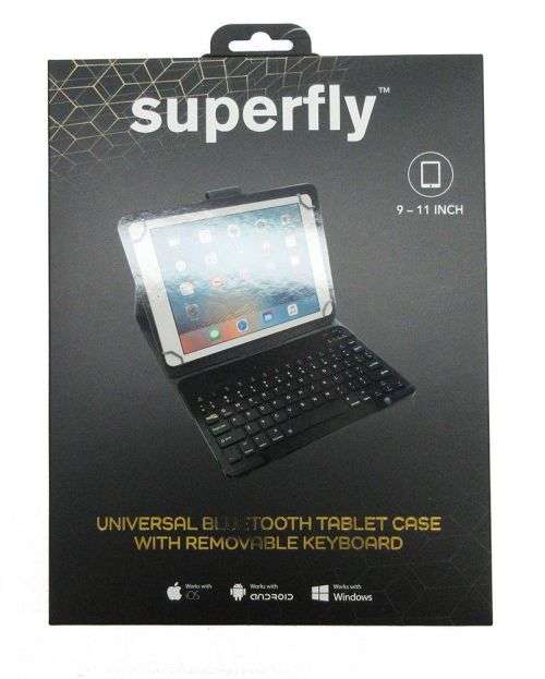 Universal Bluetooth Tablet Case + Keyboard