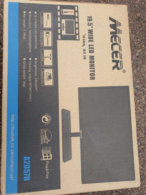 Mecer LED MONITOR A2057H MECER 19.5IN With Built-in Speakers