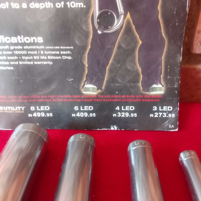 Truelite tough flashlights 1 bid for the lot