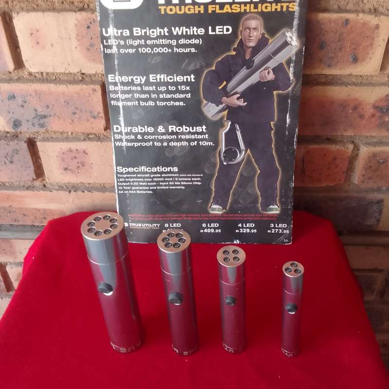 Truelite tough flashlights 1 bid for the lot
