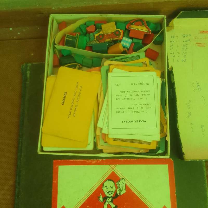 Vintage Monopoly Manufactured by John Waddington LTD London