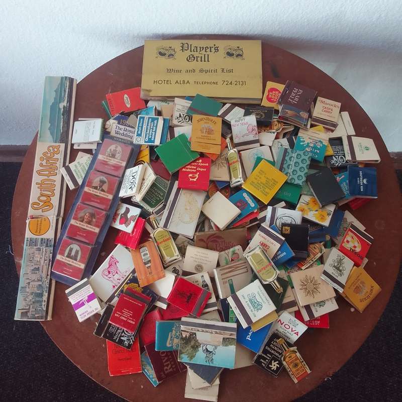 Massive lot over 200 collectable matchboxes from over the world