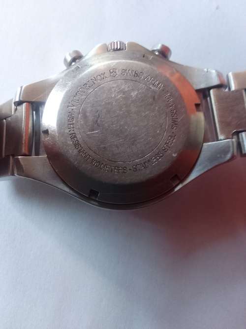 Vintage Victorinox Swiss Army Watch Serial no VF 1011 in Mint Condition