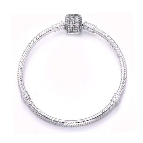 925 STERLING SILVER SNAKE CHAIN BRACELET/BANGLE