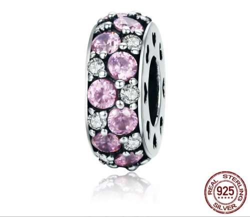 925 Genuine Sterling Silver Spacer Charm