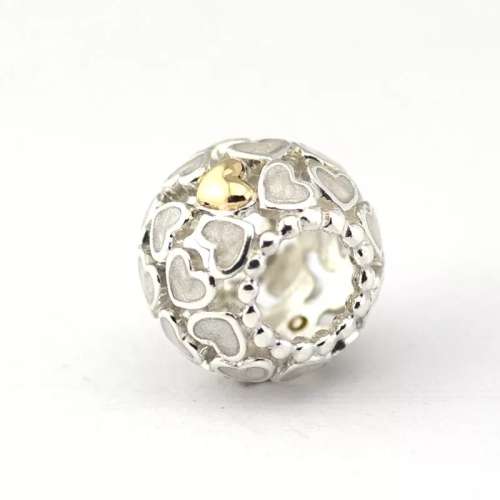 925 Sterling Silver Abundance Love Charm