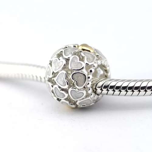 925 Sterling Silver Abundance Love Charm