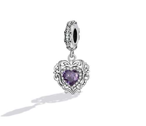 925 Sterling Silver Classic Love Charm