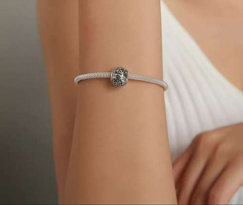 925 Sterling Silver Family tree charm
