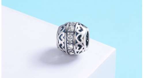 925 Sterling Silver Love Charm