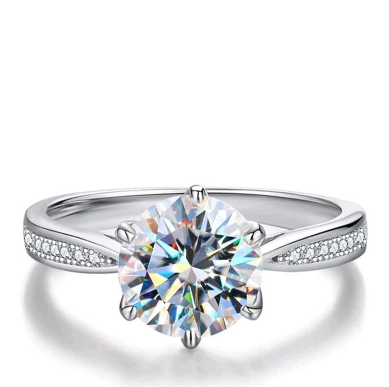 Sterling Silver S925 Promise Ring