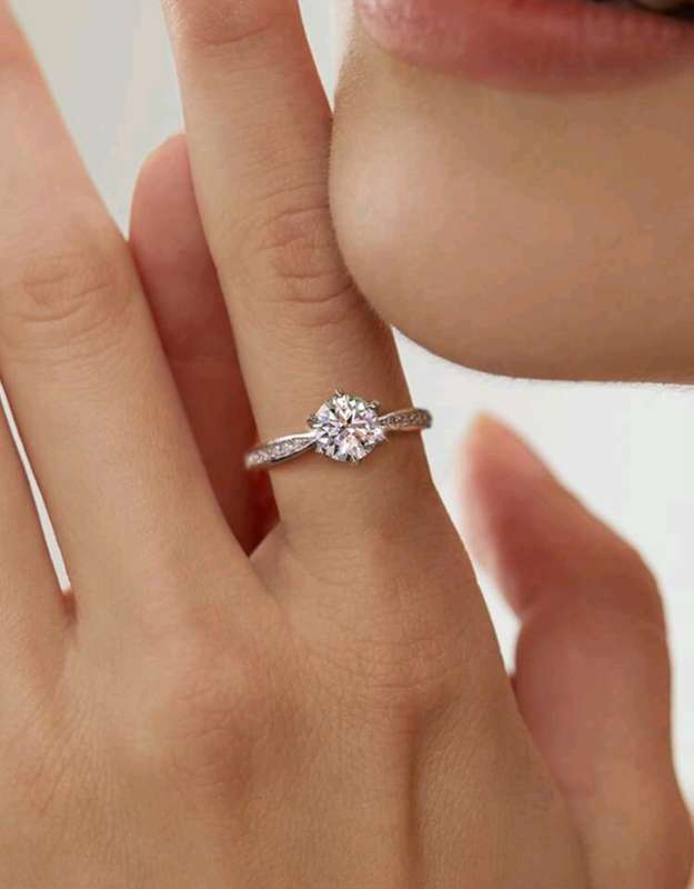 Sterling Silver S925 Promise Ring