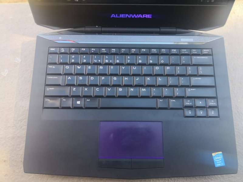 ALIENWARE 14 4TH GEN CORE I7/14" FULL-HD SCREEN/ 16GB RAM/128GB SSD+ 1TB HDD/2GB GRAPHICS/WIN 10 PRO