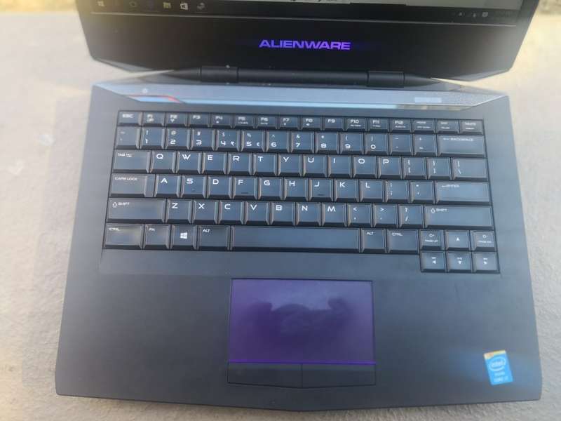 ALIENWARE 14 4TH GEN CORE I7/14" FULL-HD SCREEN/ 16GB RAM/128GB SSD+ 1TB HDD/2GB GRAPHICS/WIN 10 PRO