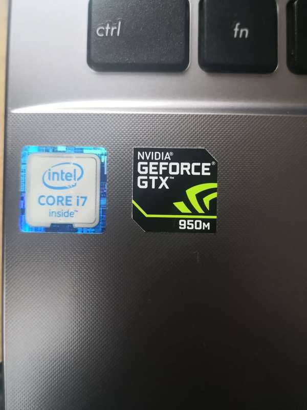 GAMING ASUS FX550V 6THGEN CORE I7-6700HQ/15.6" FULLHD SCREEN/ 16GB RAM/1TB HDD/GTX 950M 2GB GRAPHICS