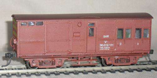 SAR SAS V7 guards van - HO Scale