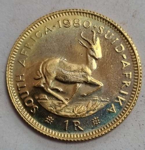 1980 RSA R1 22CT GOLD COIN