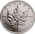 1 OZ. 2011 NEW CANADIAN SILVER MAPLE LEAF 99.99% PURE