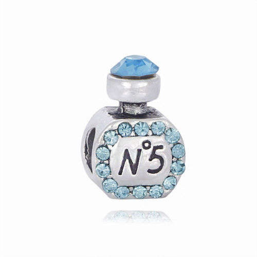 925 Silver Perfume Bottle Charm