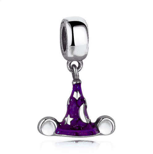 Brand New 925 Silver Wizzards Hat Charm
