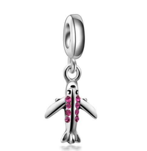 Brand New 925 Silver Aeroplane Charm