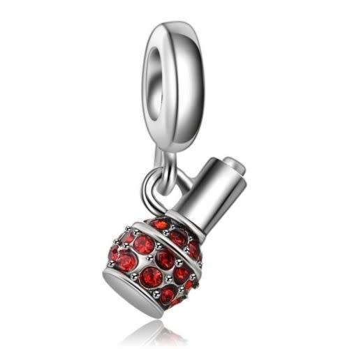 925 Silver Nail Polish Charm