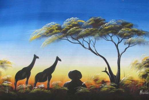 Arcrylic painting 50cm x 77cm