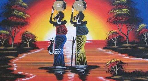 Arcrylic painting   45cm x 77cm