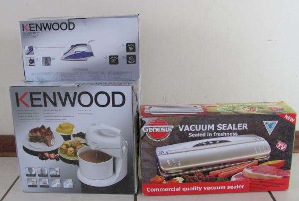 Three Brand new appliances (R1700 - Value)  Still in boxes never used