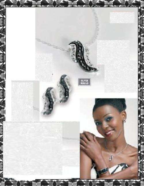 Necklace and earrings from Avon