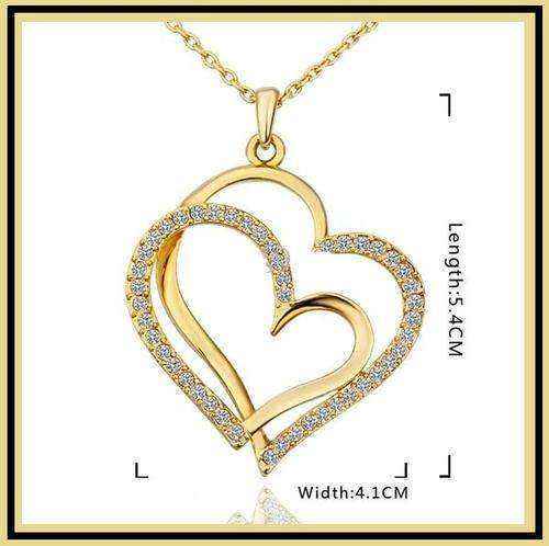 BEYOND STUNNING!!!! 18K GOLD PLATED PENDANT AND CHAIN 5.4CM X 4.1CM