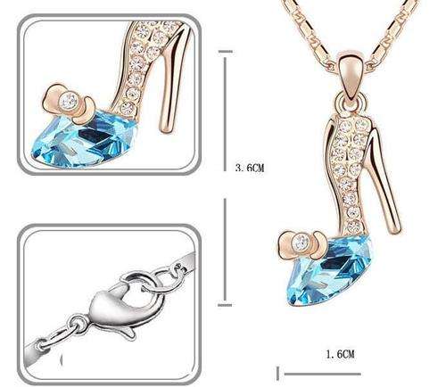 BEYOND STUNNING!!!! ***GOLD PLATED CRYSTAL SHOE***