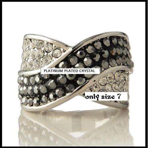 POSTAGE R55,00*** PLATINUM PLATED RING**R350.00 VALUE**