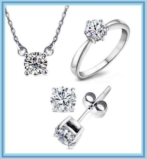 925 STAMPED SILVER PLATED NECKLACE ***OPTION TO PURCHASE  REST OF THE SET FOR ONLY R90.00***