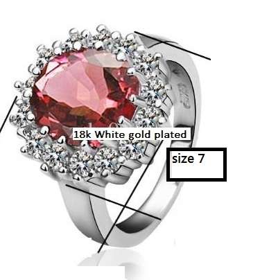 REDUCED SHIPPING ** 18K GOLD PLATED RING