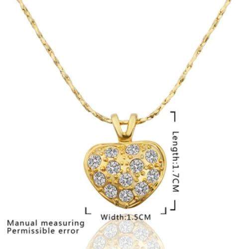 REDUCED SHIPPING ** GOLD PLATED NECKLACE SET WITH RHINESTONES