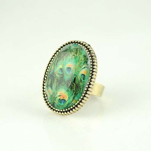 *SPECIAL ON POSTAGE, TODAY ONLY ***R35.00 FIRST ITEM AND NO EXTRA SHIPPING COST**PEACOCK RING**
