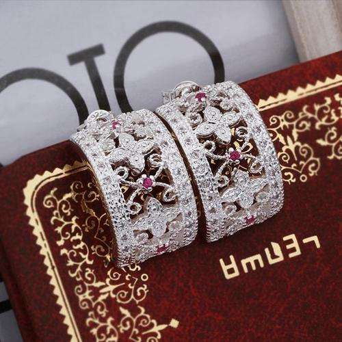 POSTAGE ONLY R55.00***SILVER FILLED EARRINGS***