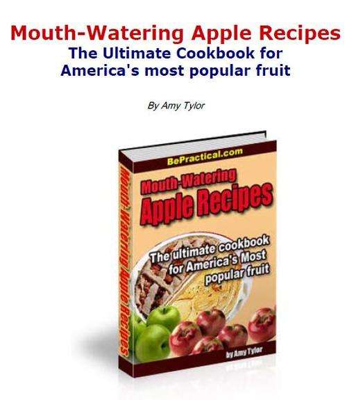 For the sweet thooth apple recipes (No shipping fee)
