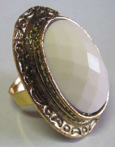 **POSTAGE R55.00 ADDITIONAL ITEMS FREE***BOHEMIAN STYLE RING 4cm x 2.7cm***SIZE 7- 10
