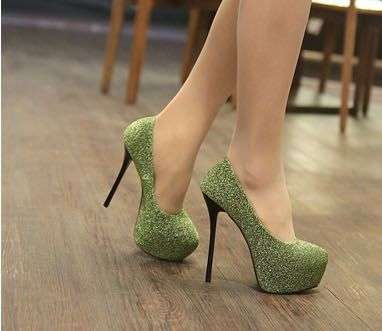 Elegant Ladies Pattern Super High Heel - 3 color